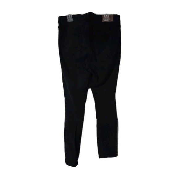 Madewell Roadtripper Skinny Leg Jeans Women's 29 Black Denim Mid Rise 5-Pocket - Picture 4 of 5